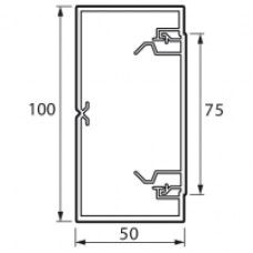 Кабель-канал 100x50мм, Legrand METRA (1 м)