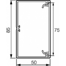 Кабель-канал 85x50мм, Legrand METRA (1 м)