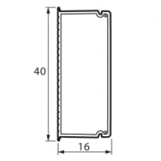 Кабель-канал 40x16мм, Legrand METRA (1 м)